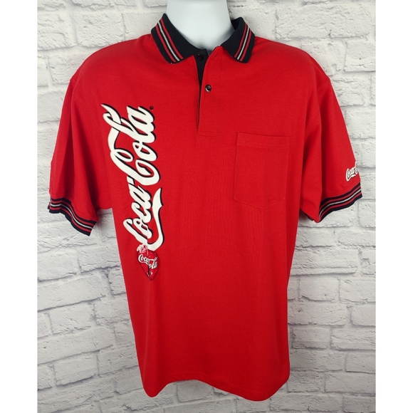 Vintage NWT Coca-Cola Polo, Size Large - Picture 6 of 10
